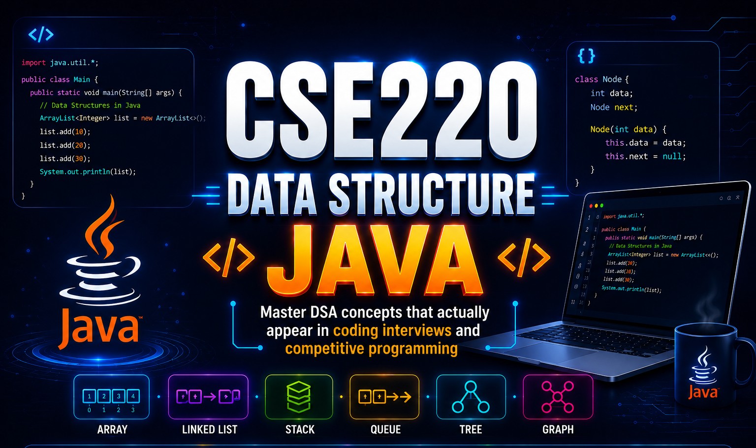 CSE220 Data Structure - Java